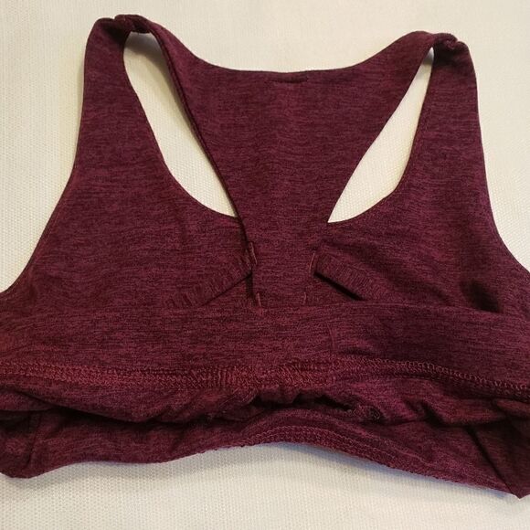 Earth Yoga Cranberry Red Sports Bra - Picture 7 of 8